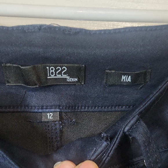 Dark Blue Denim Jeans - Picture 2 of 5